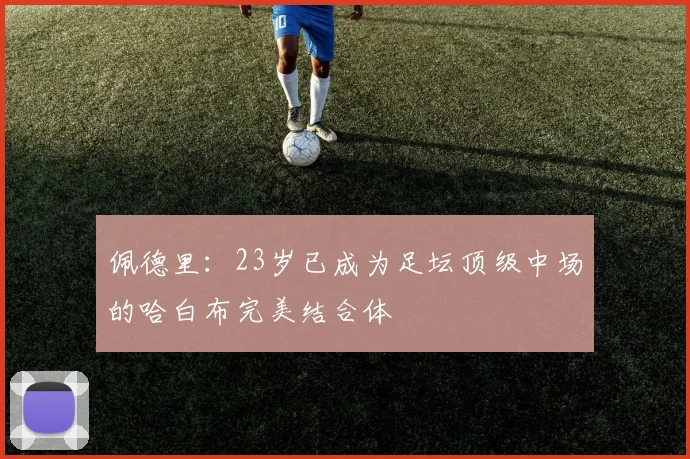 佩德里：23岁已成为足坛顶级中场的哈白布完美结合体